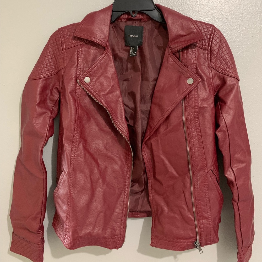 Leather jacket